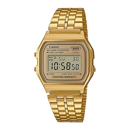 CASIO VINTAGE Mod. ICONIC - GOLD A158WEGV-9AEF
